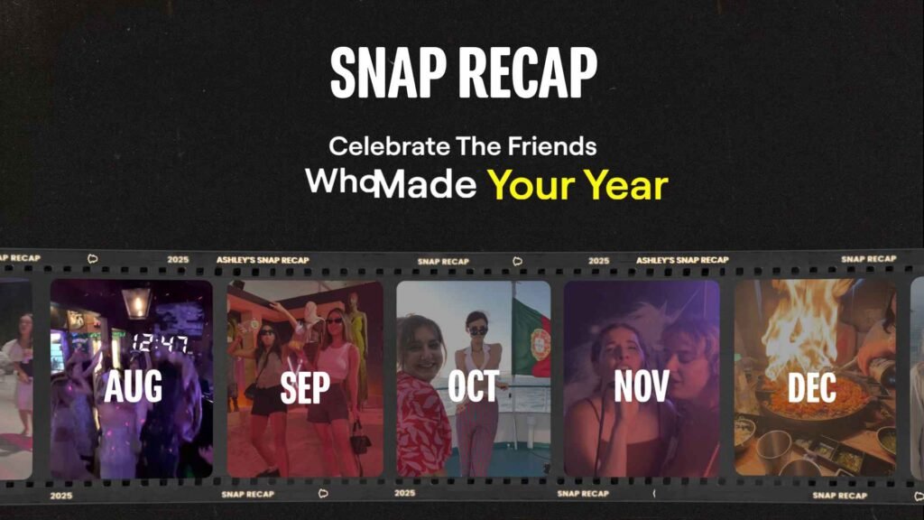 Check Recap 2025 Snapchat