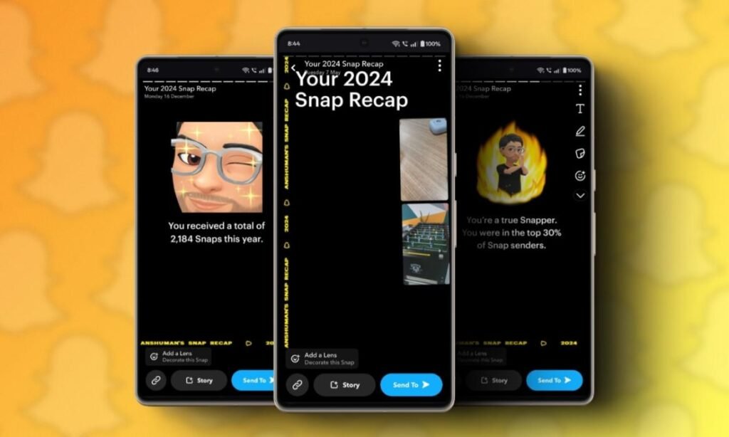 Check Recap 2025 Snapchat